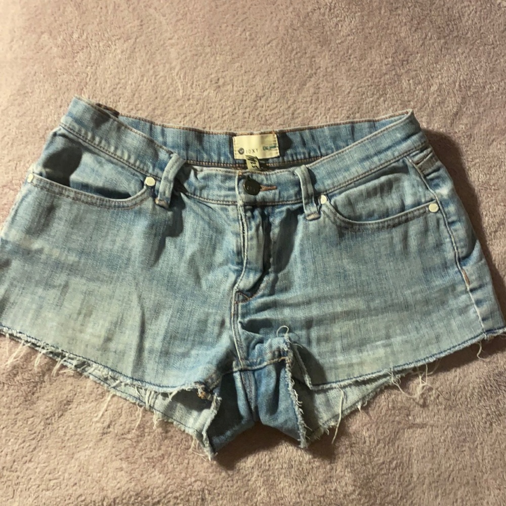 Roxy jean shorts